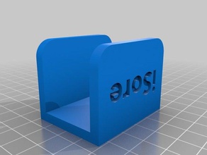 isore thunderbolt display isight di copertura computer paranoia 3d print model - Mito3D