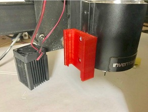 x-carve laser-Modul montieren diy 3d print model - Mito3D