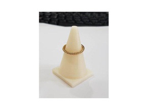 jewerly forma di cono anello visualizzazione 3d la stampante accessori 3d print model - Mito3D