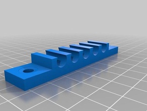 5 wire holder organization 3d print model - Mito3D