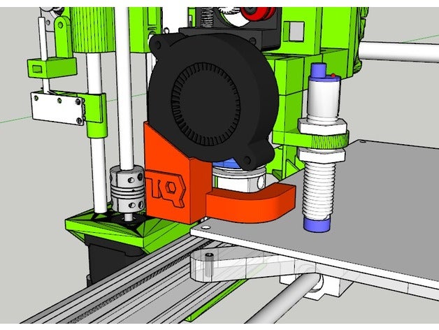 prusa do extrusora mounter 3d a impressora extrusoras extrusão de alumínio anet a8 3D print model - Mito3D