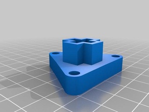 válvula de ducha cuarto baño 3d print model - Mito3D