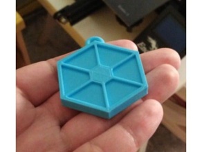 star wars separatist logo keychan accessories 3d print model - Mito3D