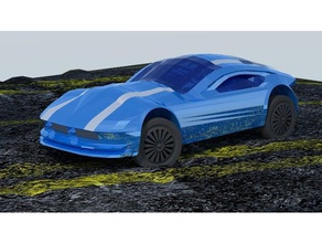 gagupars fury araç araba jaguar 3d print model - Mito3D