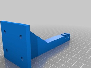 filament coil holder wall 3d printer accessories 3d print model - Mito3D