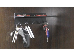 key holder 3d printing keychain 3d print model - Mito3D