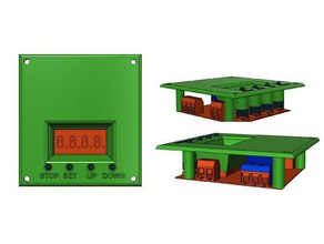 xy-j05 timer caso elettronica 3d print model - Mito3D