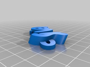 silvia Schlüsselanhänger angepasst 3d print model - Mito3D