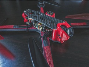 modo 2 trituradora de la cámara jaula rc vehículos drone los drones quadcopter marco 3d print model - Mito3D