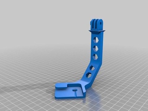 remix de la taz 6 go pro monte 3d impresora accesorios gopro gopromount lulzbot 3d print model - Mito3D
