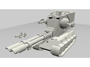 at-st tanque 3d impresión 3d print model - Mito3D
