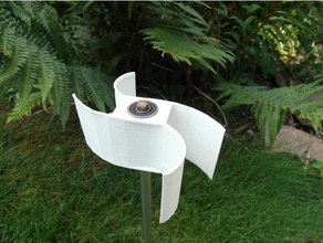 parametric ugrinski windturbine art catchthewind customizable customizer windmill wind turbine 3d print model - Mito3D