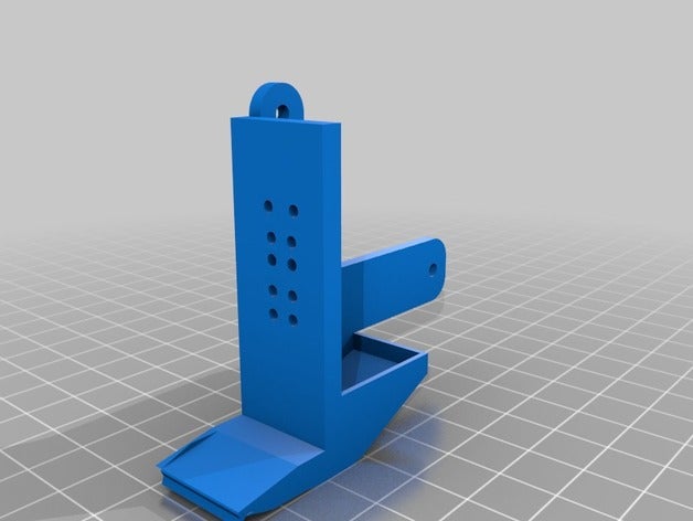 troxy simple conducto del ventilador de refrigeración 3d la impresora partes 3D print model - Mito3D