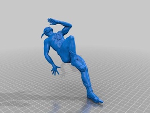 flash cuerpo base modelos 3d print model - Mito3D