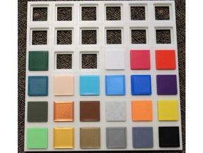 filament de couleur porte-échantillon 3d l'imprimante accessoires 3d print model - Mito3D