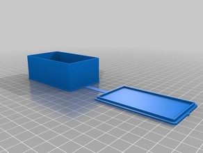mais fino wee caixa recipientes personalizado 3d print model - Mito3D