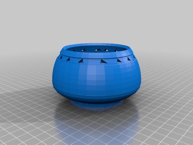 planter 3d printing flowerpot 3D print model - Mito3D