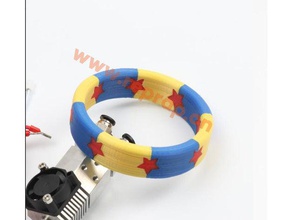 he3d triple extrusion 3in1out3 couleur bracelet les bracelets multi buse tri de l'extrudeuse 3d print model - Mito3D
