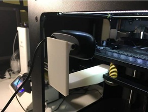 webcam logitech c270 mount monoprice maker ultimate duplicator 6 3d printer accessories 3d print model - Mito3D