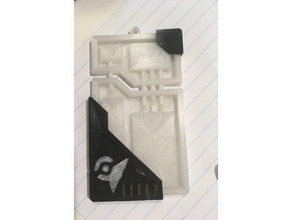 pokemon go ex raid pass keychains 3d print model - Mito3D