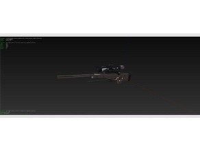 fortnites sniper 3d de l'impression fortnite bataille royale modèles arme 3d print model - Mito3D
