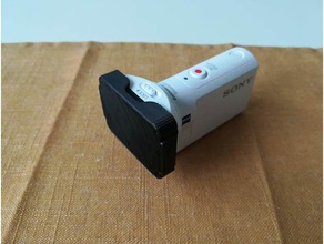 sony hdr-as300 aka-mcp1 protector cap camera lens actioncam 3d print model - Mito3D