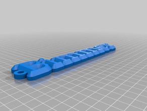 bimmer keychain organization customized 3d print model - Mito3D