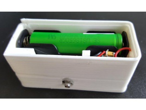 alimentado por bateria esp8266 servo temperatura da caixa eletrônica 3d print model - Mito3D