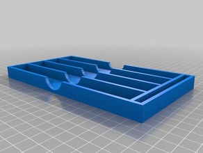 foret bac cstomizable outil de les titulaires boîtes personnalisé 3d print model - Mito3D