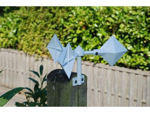wind gauge windspiel anpassbar outdoor Garten 3d print model - Mito3D