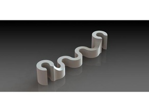 anycubic kossel linear delta-d&aumlmpfer 3d printer accessories plus tensioner 3d print model - Mito3D