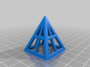 malerpyramide Teile Maler Pyramide Pyramiden 3d print model - Mito3D