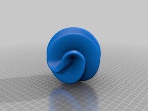 ovalicon les mathématiques art de l'art sphericon sphericons 3d print model - Mito3D