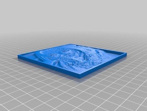 momi litophane 2d art customized 3d print model - Mito3D