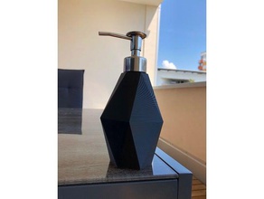 soap dispenser şişe banyo ıkea hack soapdispender 3d print model - Mito3D