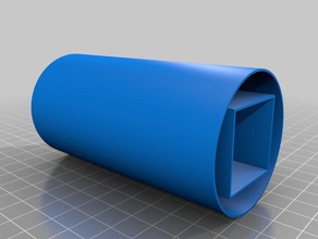 50 mm de diámetro 100 altura wooble la prueba 3d impresión pruebas 3d print model - Mito3D