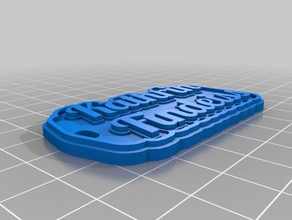 kathrin findeiss anh&aumlnger Schlüsselanhänger angepasst 3d print model - Mito3D