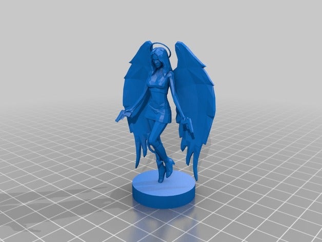 saint-statue saints row 3 Menschen Spiel 3D print model - Mito3D