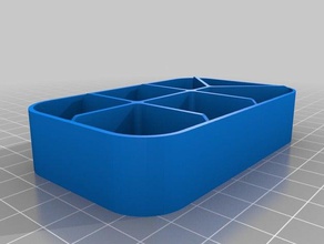 altoids 7 Segmente legen täglich Pillen Container 3d print model - Mito3D