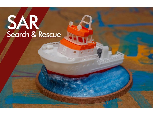 sar la recherche rescue toys games bath bathtub bathtubboat benchy boats children dinghy float floats fun inflatable kids ship water 3D print model - Mito3D