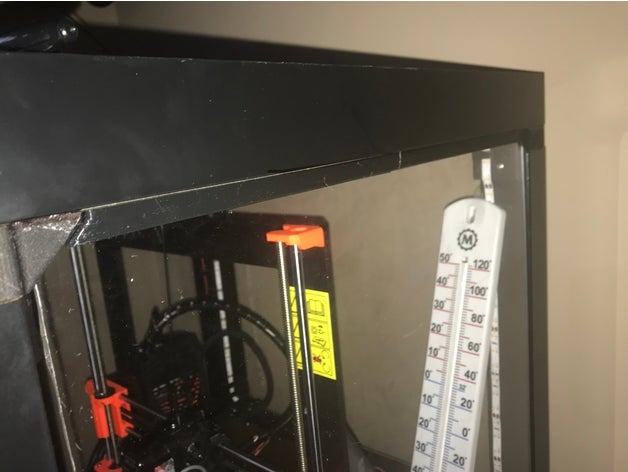 saias plexiglass falta prusa gabinete 3d a impressora os acessórios ikea i3 3D print model - Mito3D