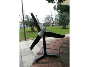 turbine de vent l'ingénierie l'énergie propre gratuit générateur d'énergie recicle renouvelable éolienne 3d print model - Mito3D