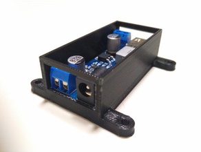 dcdcvoltage converter enclosure electronics 3d print model - Mito3D