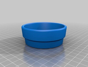 my customized flower pot classic style outdoor garden 3d print model - Mito3D