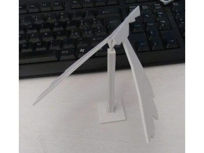 equilíbrio de aves construção brinquedos bilancia contrappeso equilibrio piedistallo stand uccello 3d print model - Mito3D