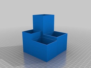 Schreibtisch-organizer - Organisation Schreibtisch-Schublade 3d print model - Mito3D