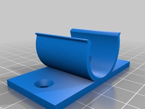 lightsaber wall mount 3d printing simple starwars star wars 3d print model - Mito3D