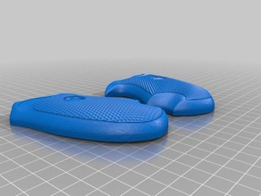 ppg grip cut half props 3d print model - Mito3D