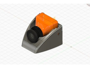 microwraith banshee plan de support caméra rc des véhicules en avion fpv vas 3d print model - Mito3D