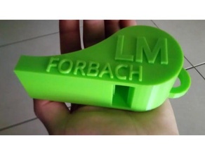 sifflet leroy merlin forbach 3d baskı 3d print model - Mito3D